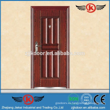 JK-S9213 diseño de la puerta principal de acero / puerta de hierro imágenes para casas / marco de puerta de acero galvanizado